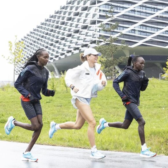 Adidas Samoa Pigskin Light Blue Sneakers - Picture 5 of 13